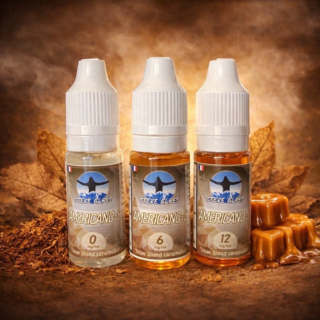AMERICANO-S TABAC BLOND CARAMELISE 10ML