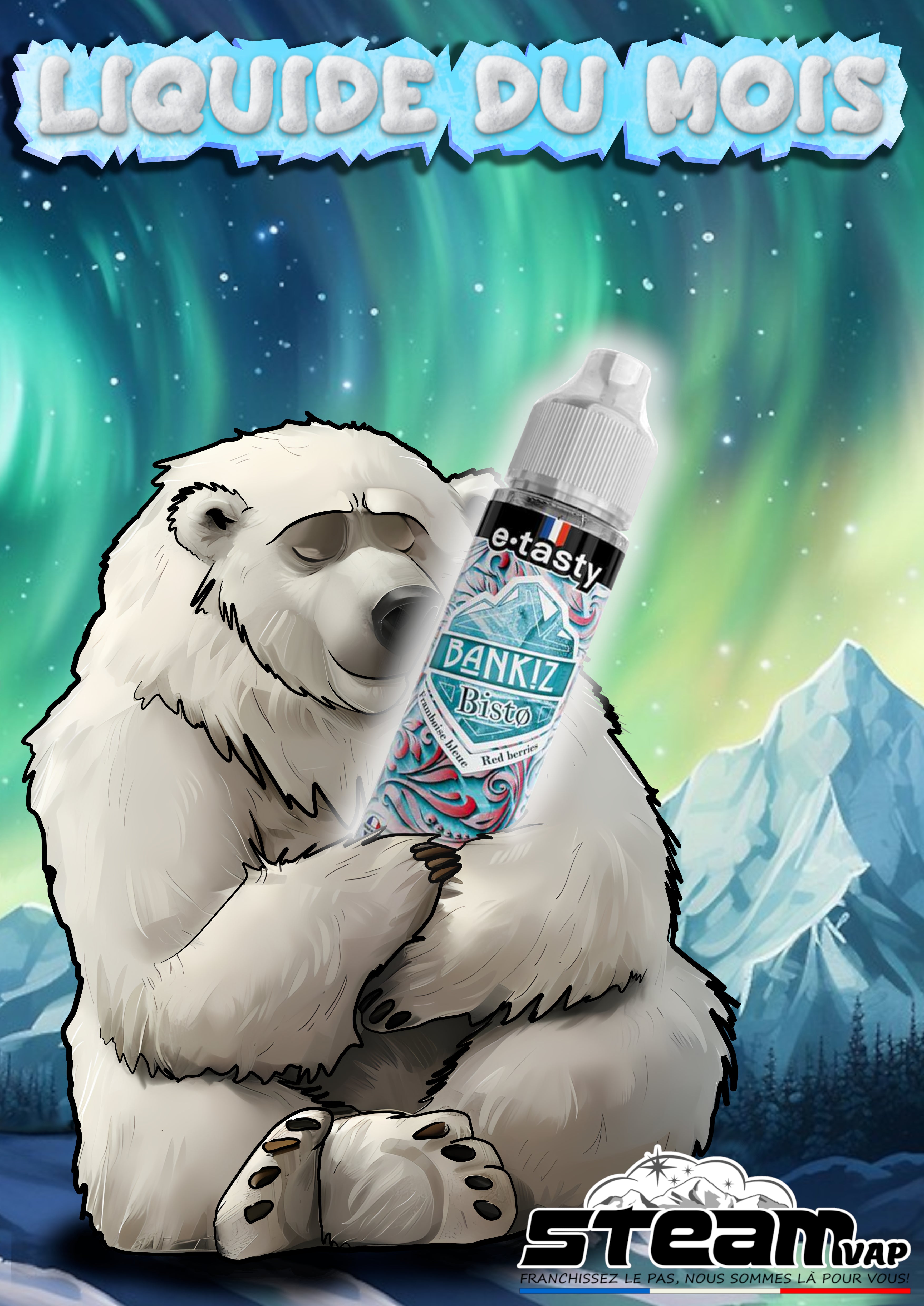 BANKIZ BISTO 50 ML Steam-Vap BANKIZ BISTO 50 ML Steam-Vap