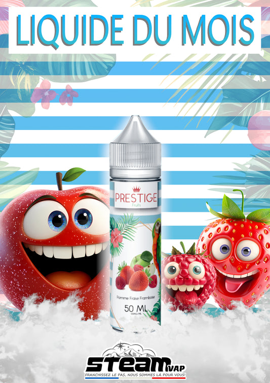 POMME FRAISE FRAMBOISE 50 ML