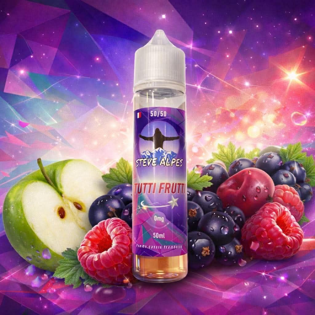 TUTTI FRUTTI - APPLE BLACKCURRANT RASPBERRY 50 ML